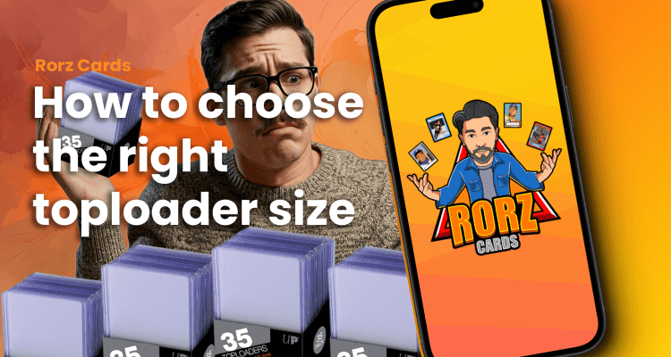 How to choose the right toploader size for your sports cards