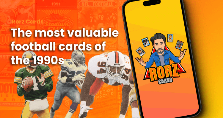 The most valuable football cards of the 1990s