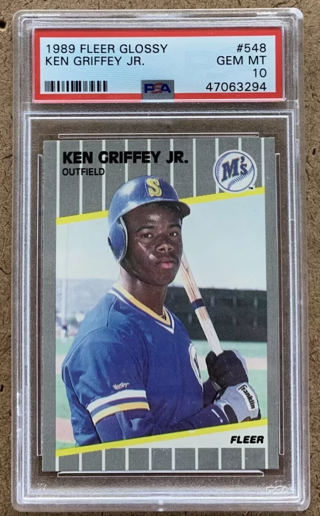 1989 Fleer Glossy #548 Ken Griffey Jr.