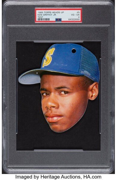 1989 Topps Heads Up! #5 Ken Griffey Jr.