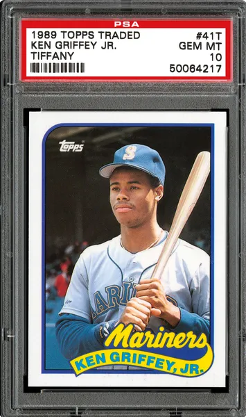 1989 Topps Traded Tiffany #41T Ken Griffey Jr.